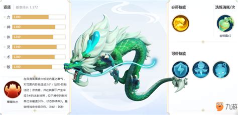 梦幻西游：7技能蛟龙拍板叫价2万元，拥有逆天的装备，资质无敌！