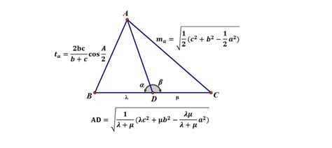 三角形的周长公式有哪些（平面几何题公式汇总之三角形篇） | 说明书网