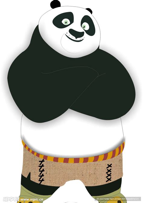 功夫熊猫设计图__动漫人物_动漫动画_设计图库_昵图网nipic.com