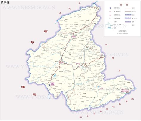 普洱市行政区划地图：普洱市辖1个市辖区、9个自治县分别是哪些？