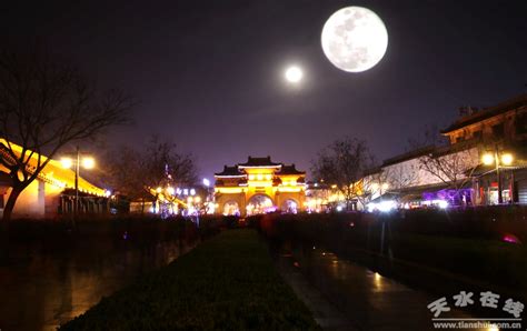 天水在线摄影报道：2023年秦州迎新春灯会，亮灯！--天水在线