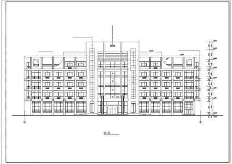 【桐庐】某公司办公楼建筑设计施工图纸_办公建筑_土木在线