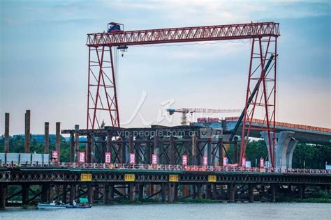 海南琼海：乐城大桥建设不断取得新进展-人民图片网