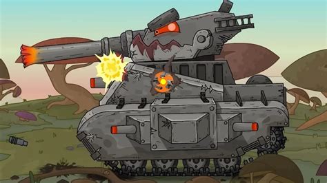 【坦克世界动画】利维坦大战kv44坦克群，在穿越时空门时被干掉一半装甲_腾讯视频