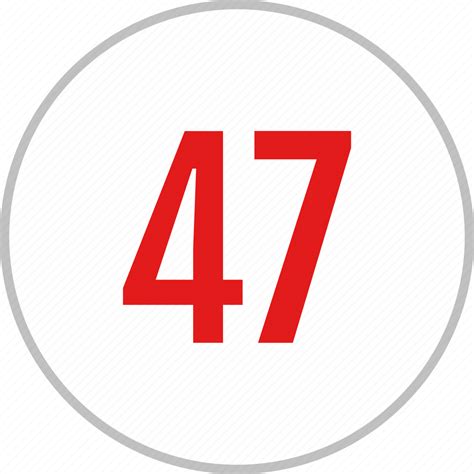 Number, 47 icon - Download on Iconfinder on Iconfinder