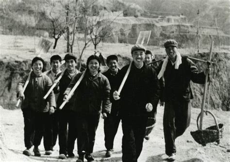 六十年代一群男女知青合影图片免费下载_红动中国
