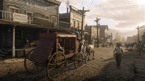 最真实的美国西部《荒野大镖客2》开放世界主要城镇介绍_3DM单机