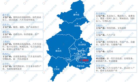 【产业图谱】2022年沈阳市产业布局及产业招商地图分析-中商情报网