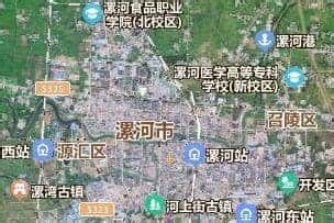 漯河市地图 - 卫星地图、实景全图 - 八九网