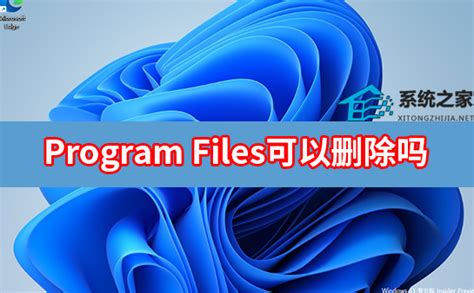 Program Files可以删除吗？Program Files文件夹能不能删除 - 系统之家