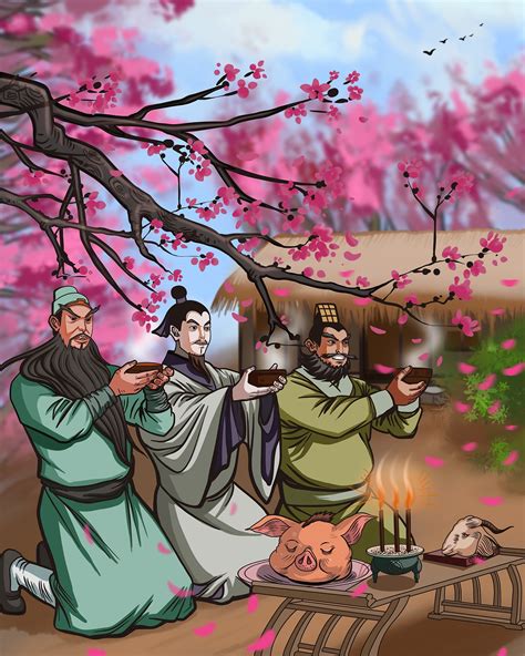 桃园三结义图片