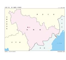 吉林省地图图片