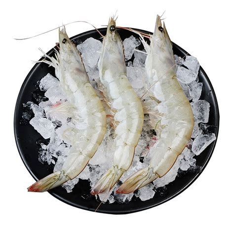 冷冻虾厄瓜多尔白虾青虾大虾50/60规格南美水冻白虾带冰1.4kg-阿里巴巴