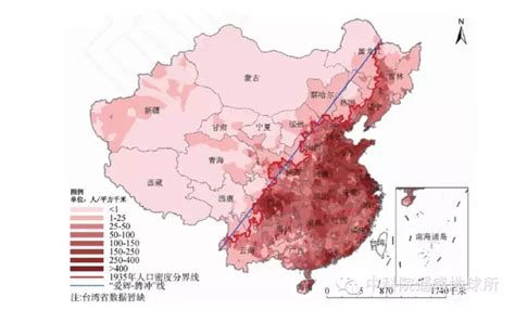 近80年来中国大陆地区人口密度分界线的变化分析----中国科学院遥感与数字地球研究所电子期刊