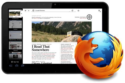 Firefox for Android Tablets Unveiled - Android Community