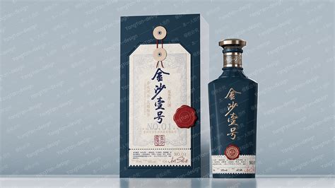 金沙壹号-酒包装设计_YanyanDesign-站酷ZCOOL