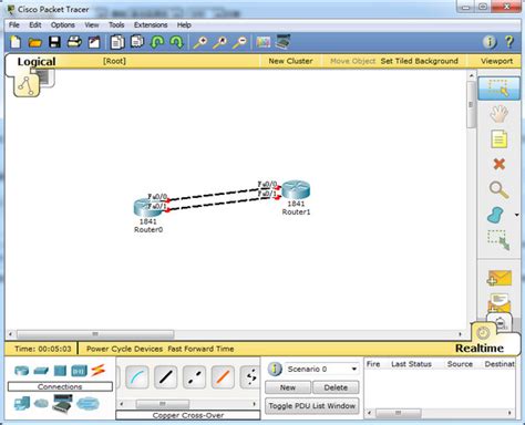 思科模拟器 Packet Tracer 完成跨交换机路由器的校园网模拟环境的设计与配置