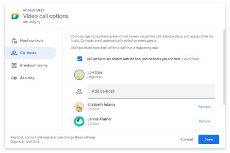 Google Meet adds quality of life updates for hosts and co-hosts