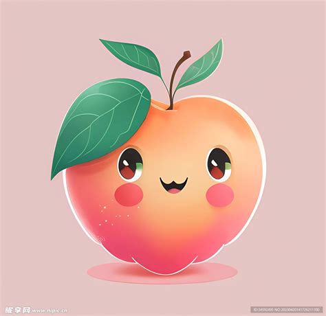 饕餮与水蜜桃图片