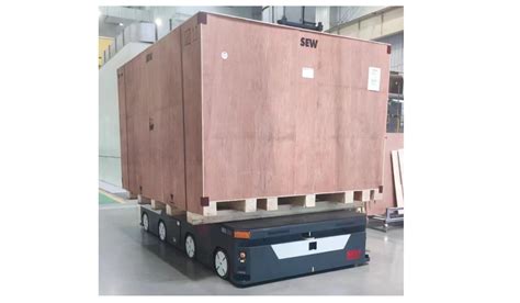 天津SEW项目50t 重载AGV-搬运机器人-行业案例-郑州卫莱自动化设备有限公司