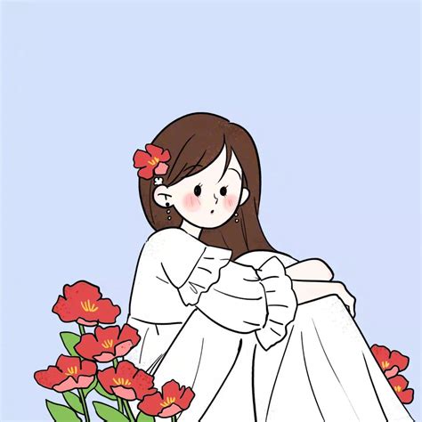 甜美女生头像闺蜜五人