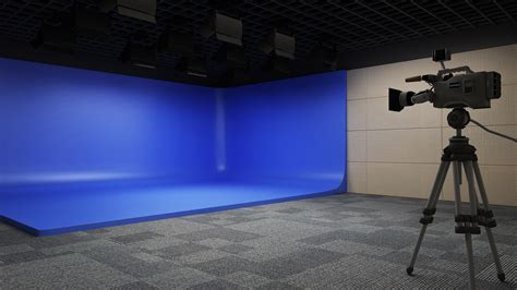 虚拟演播室建设的方案清单和布局设计_蓝箱