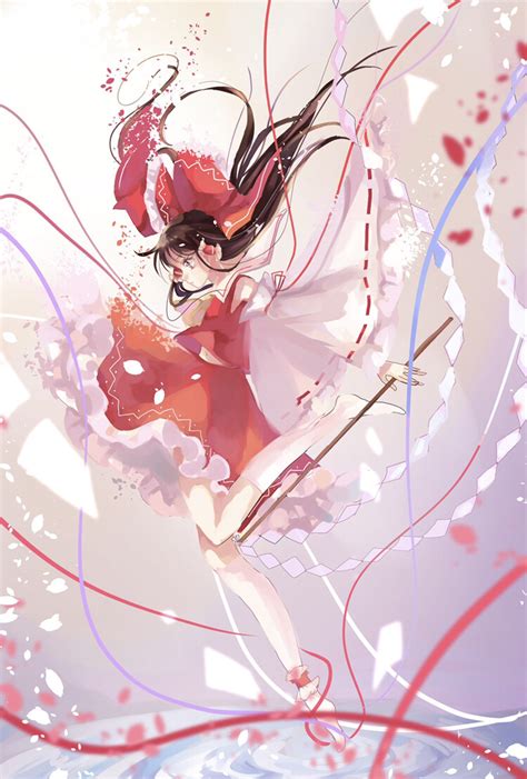 「原创」东方prject心绮楼博丽灵梦动图片