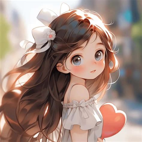 温柔甜美动漫女生头像