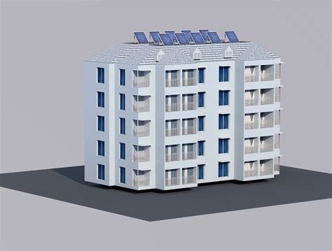 独栋小别墅设计3d模型3dmax素材免费下载_红动中国