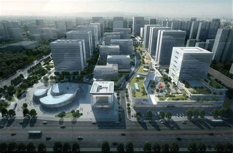 郑州市高新区科研商务区规划设计-规划设计资料