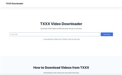 [Ultimate Guide] 5 Methods to Download TXXX Videos in 2023