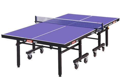 红双喜（DHS） T1223高级单折式乒乓球台（附带高档网架，乒拍，乒球）