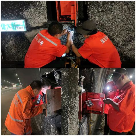 涞源隧管站组织开展隧道紧急电话集中维修专项行动 - 安全生产