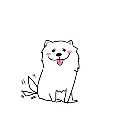 原创萌宠表情包－萨摩耶犬|动漫|单幅漫画|蓬莱仙童 - 原创作品 - 站酷 (ZCOOL)