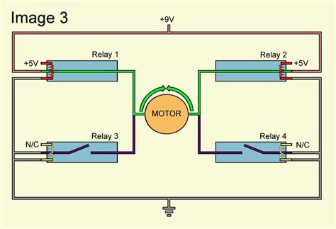 MOS管H桥驱动实际应用电路图-H桥电流如何控制电机方向-竟业电子