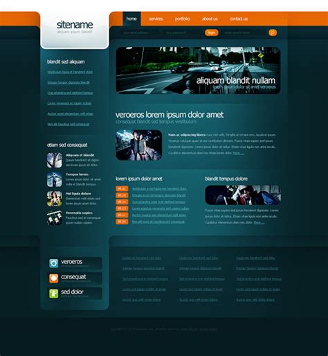 23个非常漂亮的网站首页设计 - 设计在线