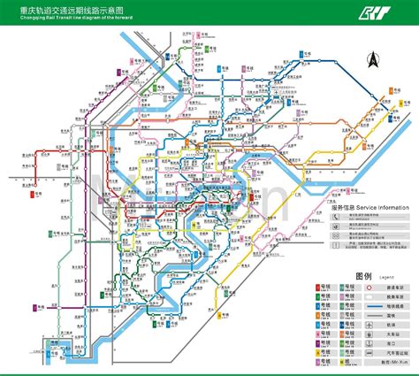 重庆轻轨规划图图片
