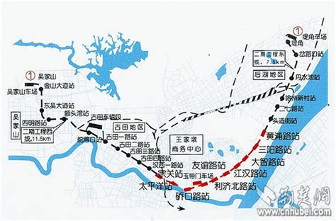 武汉地铁1号线路线+时间表+运营时间_旅泊网
