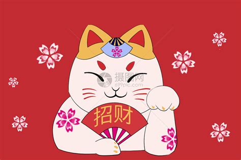 招财猫头像图片