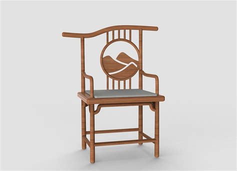 新中式禅意茶室椅全实木仿古简约单人椅靠背椅免漆白蜡木茶桌椅-餐椅-2021美间（软装设计采购助手）