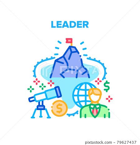 Leader Finance Vector Concept Color Illustration - Stock Illustration [79627437] - PIXTA