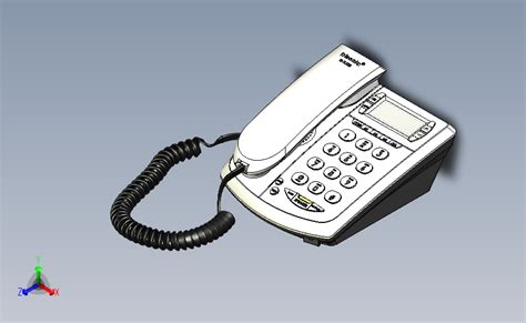 电话 - 3d模型 免费下载 - 爱给网