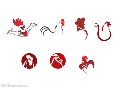 鸡logo设计图__LOGO设计_广告设计_设计图库_昵图网nipic.com