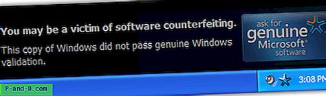 Usuń powiadomienia o oryginalności systemu Windows XP za pomocą RemoveWGA