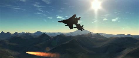 盘点曾经那些经典的空战类游戏 皇牌空战系列模拟真实的飞行效果