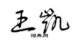 王凯个性签名_王凯签名怎么写_王凯签名图片_词典网