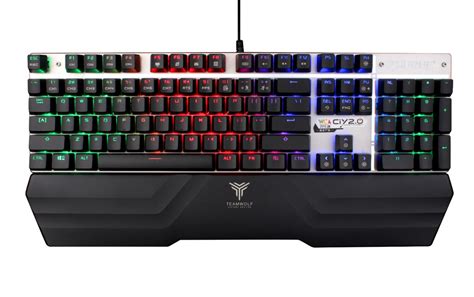 TEAMWOLF Wired RGB Mechanical Gaming Keyboard X08 - SHENZHEN ARBITER ...