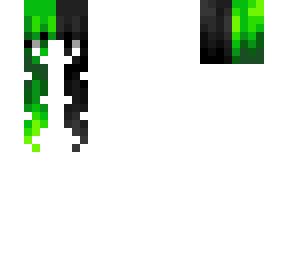 Female HB - Toxic Green & Black | Minecraft Skin
