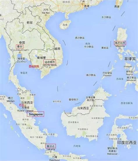 新加坡 世界地图,新加坡位于,马来西亚_大山谷图库