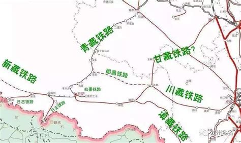 川藏铁路线路图图片
